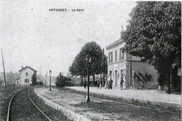 La gare d'Artonges